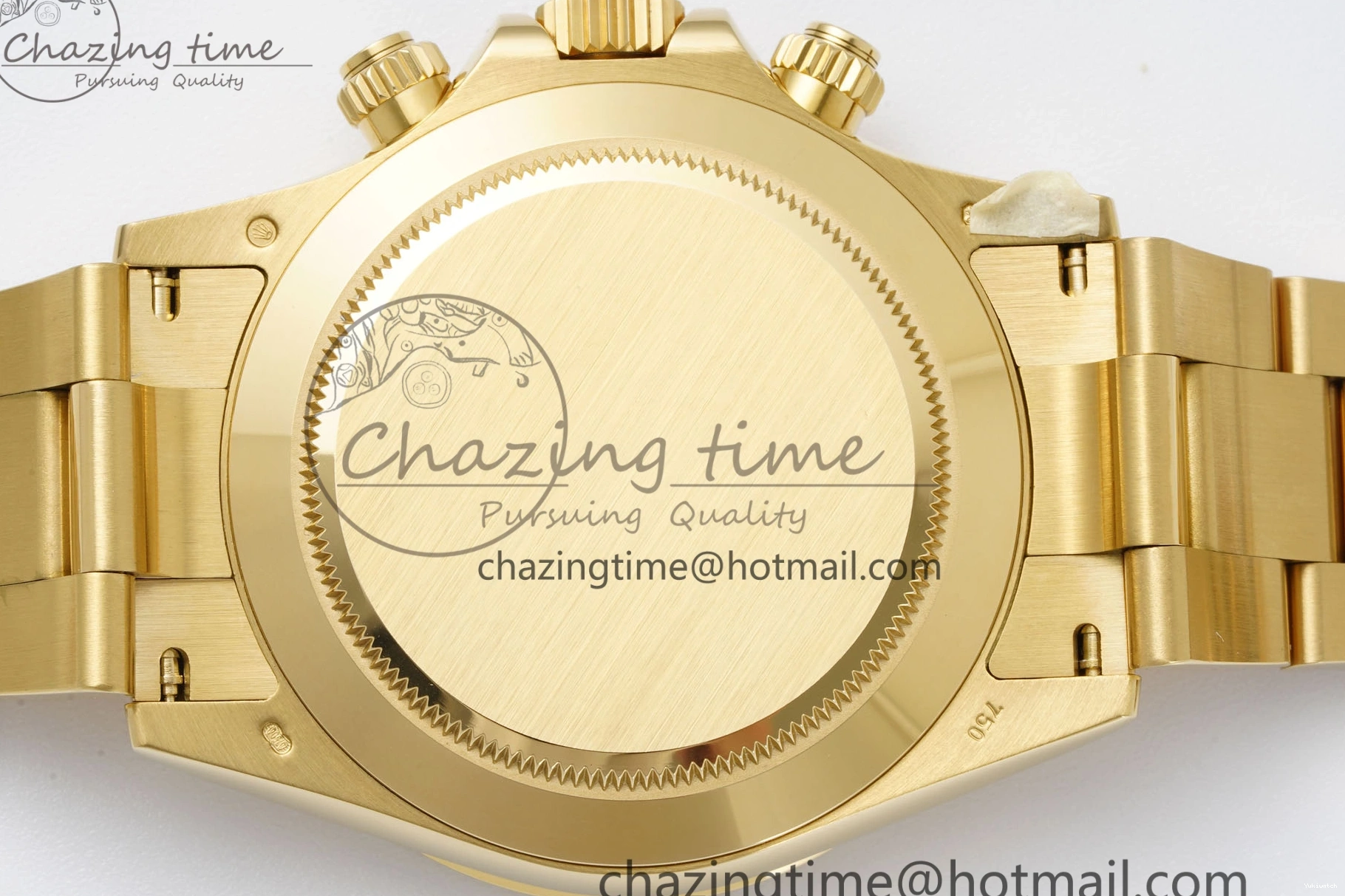 1:1 BTF Best SA4130 Daytona Black YG Bracelet Edition on 116508 YG Dial 0109